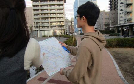 実際に地域に出てのフィールドワーク