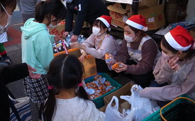 子ども食堂の活動に参加