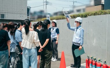 大宮：一時避難場所集合、点呼