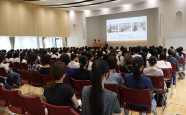 全体説明では入試や学生生活のことを詳しくご案内