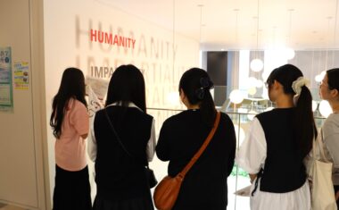 学生生活を感じることができるキャンパスツアー